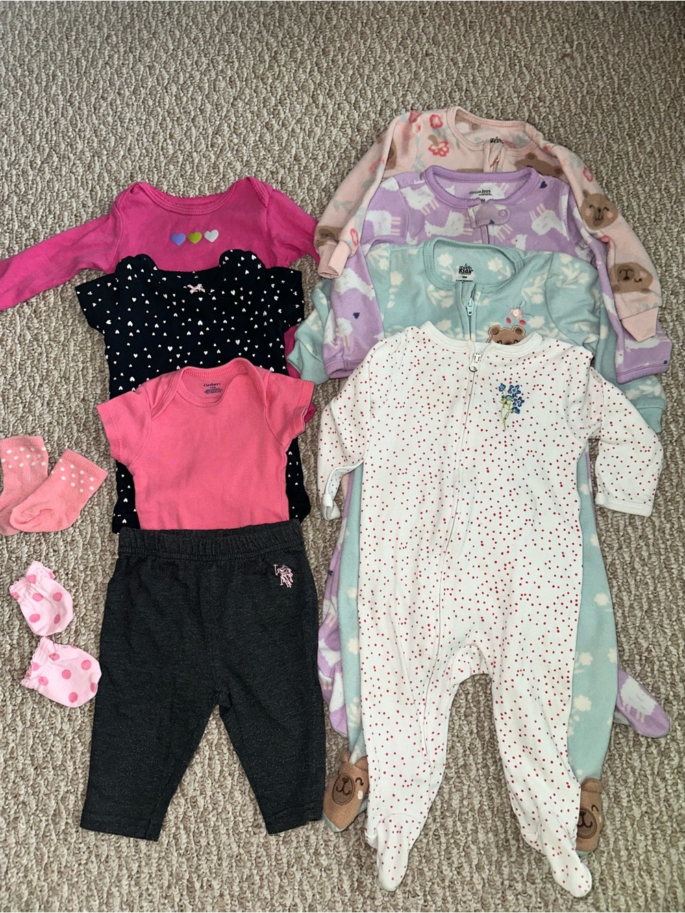 Baby Girl Clothing Lot 3-9 Months